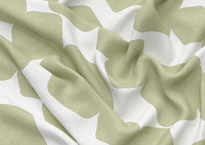 Construct, Grass Green - Motorised Roman Blind - Image 4